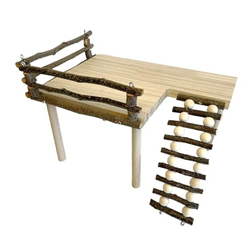 Kletterleiter Treppe Hamster Spielplätze Aktivität Kletterplattform Spielzeug für Zuckergleiter und andere kleine Nagetiere Kleine Nagetiere Übungsspielzeug Kletterleiter Treppe Hamster Spielplätze Aktivität Kletterplattform Spielzeug für Zuckergleiter und andere kleine Nagetiere Kleine Nagetiere Übungsspielzeug von Limtula