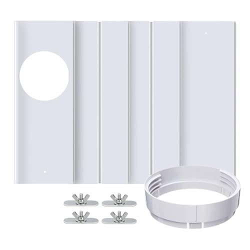 Klimaanlage Fenster Zubehör Set Abluftschlauch Anschluss für mobile Klimaanlage Einstellbare Dichtung Tragbares AC Vent Kit von Limtula