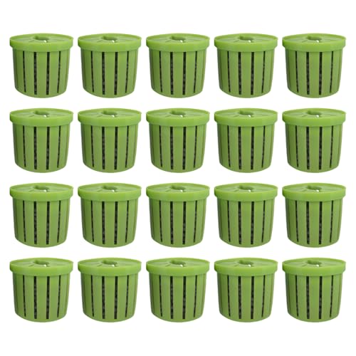 Limtula 20pcs Wasserpflanzenhalter Gras Pflanztöpfe Mit Atmungsaktivem Design Für Gesunde Wurzelentwicklung Von Fischtanks Wassergraskorb Limtula 20pcs Wasserpflanzenhalter Gras Pflanztöpfe Mit Atmungsaktivem Design Für Gesunde Wurzelentwicklung Von Fischtanks Wassergraskorb von Limtula