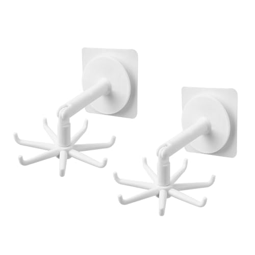 Limtula 2pcs Ohne Bohrungen Erforderlich Katzen Wandmontierte Rotierende Haken Wasserdichte Klebstoffschlüssel Und Huthalter Für Heimnutzung Handtuch Und Hutregal Limtula 2pcs Ohne Bohrungen Erforderlich Katzen Wandmontierte Rotierende Haken Wasserdichte Klebstoffschlüssel Und Huthalter Für Heimnutzung Handtuch Und Hutregal von Limtula