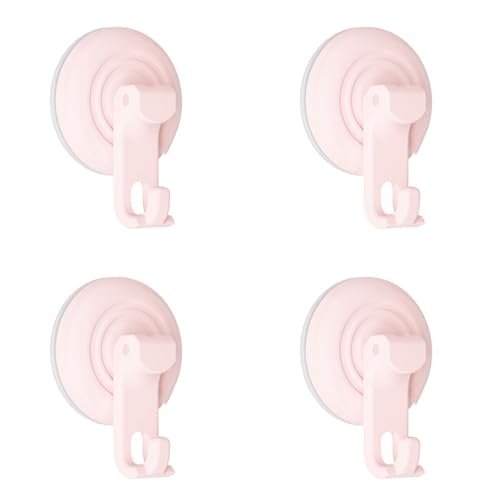 Limtula 4 Stück/8 Stück Badezimmer-Saugnapf-Aufhängehaken, strapazierfähig, Vakuum-Handtuch- und Luffa-Halter, abnehmbarer Bademantel-Aufbewahrungsregal, Duschhaken von Limtula