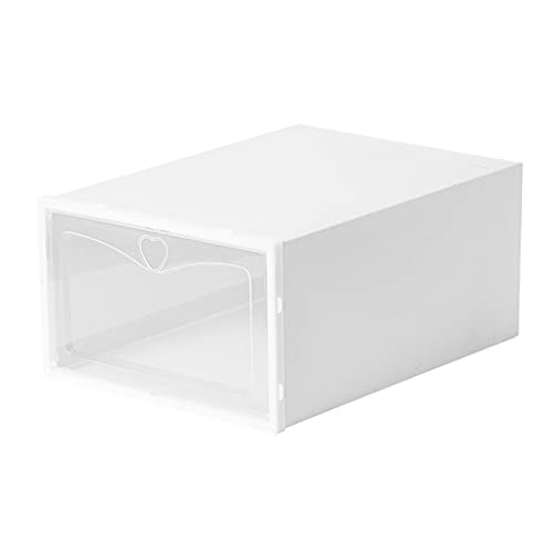 Limtula 4 x Flip-Schuhbox-Schublade für Koffer, transparenter Kunststoff, stapelbar, Schuhaufbewahrung, Organizer mit Deckel, für Damen und Herren Limtula 4 x Flip-Schuhbox-Schublade für Koffer, transparenter Kunststoff, stapelbar, Schuhaufbewahrung, Organizer mit Deckel, für Damen und Herren von Limtula