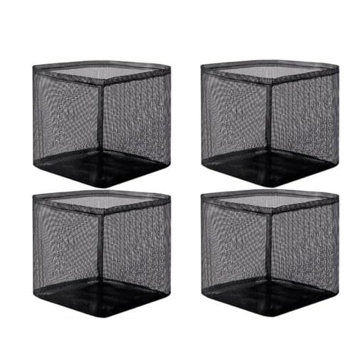 Limtula 4pcs Pflanzentöpfe Für Teich Aquatics Pflanzentöpfe Wiederverwendbares Stoff Pflanztöpfe Quadrat/runde Töpfe Für Aquatics Pflanze PVC Machpflanze Grow Beutel von Limtula