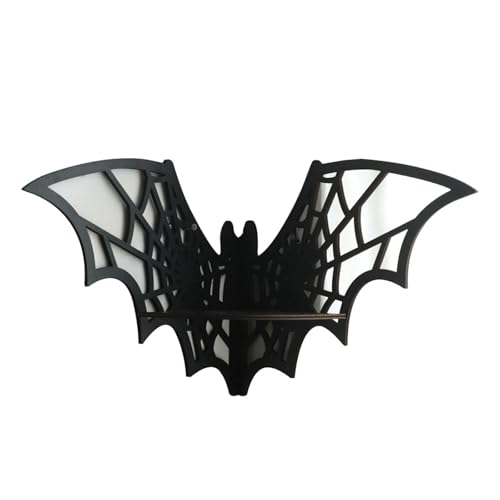 Limtula Benutzerfreundliches Holz-Spinnennetz-Kristall-Hängeregal zur Wandmontage, Organizer für Halloween-Themenraum-Verzierung Limtula Benutzerfreundliches Holz-Spinnennetz-Kristall-Hängeregal zur Wandmontage, Organizer für Halloween-Themenraum-Verzierung von Limtula