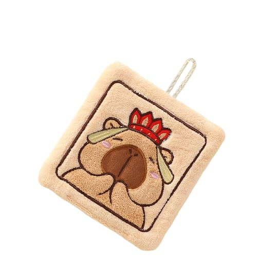Limtula Cartoon Capybaras Handtuch, Polyester, hängend, fusselfrei, starke Wasseraufnahme, kleines Handtuch für Badezimmer Limtula Cartoon Capybaras Handtuch, Polyester, hängend, fusselfrei, starke Wasseraufnahme, kleines Handtuch für Badezimmer von Limtula
