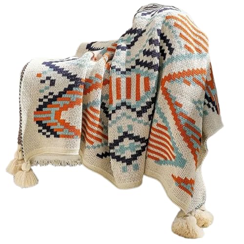Limtula Cozys Bohemian-Überwurfdecke, Schlafdecke, Reisedecke, Picknickdecke, bringt Wärme und Stil zu Heimdekorationen, pflegeleicht Limtula Cozys Bohemian-Überwurfdecke, Schlafdecke, Reisedecke, Picknickdecke, bringt Wärme und Stil zu Heimdekorationen, pflegeleicht von Limtula