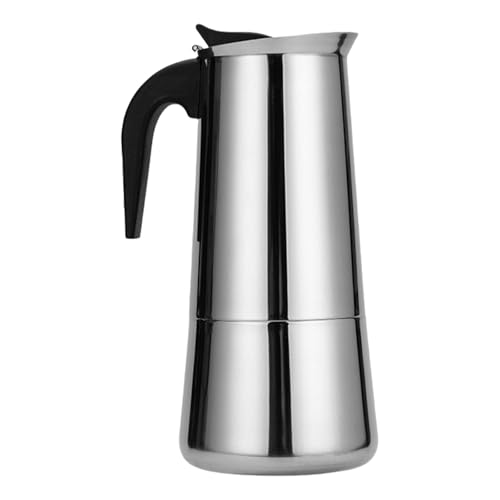 Limtula Edelstähle Espresso Maker Pots Coffee Brewer Tragbarer Haushalt Kleine Espresso Töpfe Herd Kaffeemaschine Dauer von Limtula