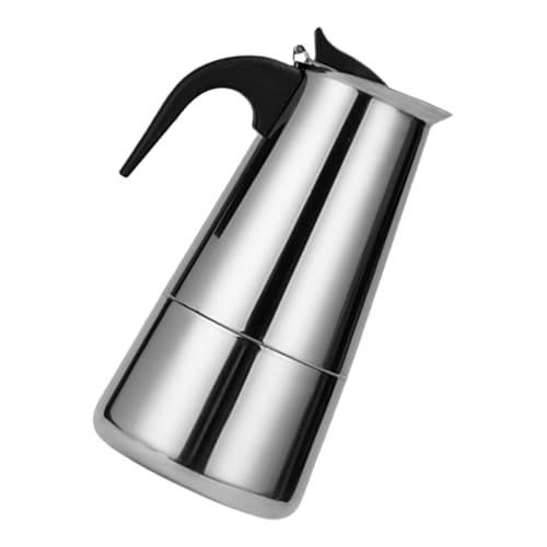 Limtula Edelstähle Espresso Maker Pots Coffee Brewer Tragbarer Haushalt Kleine Espresso Töpfe Herd Kaffeemaschine Dauer von Limtula