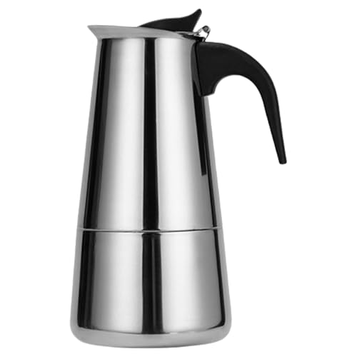 Limtula Edelstähle Espresso Maker Pots Coffee Brewer Tragbarer Haushalt Kleine Espresso Töpfe Herd Kaffeemaschine Dauer von Limtula