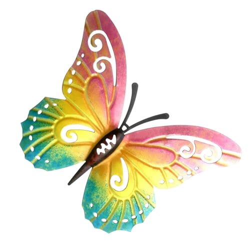 Limtula Einzigartige Schmetterlings-Wandkunst-Skulptur, Schmetterlings-Wanddekoration, Schmetterlingsfiguren für Schlafzimmer, Schrank, Veranda, Zaun Limtula Einzigartige Schmetterlings-Wandkunst-Skulptur, Schmetterlings-Wanddekoration, Schmetterlingsfiguren für Schlafzimmer, Schrank, Veranda, Zaun von Limtula