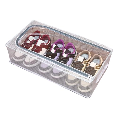 Limtula Faltbare Klare Schuhe Organisatoren Staubsichere PVC Materialien Und Stahlrahmenschuh Organisatoren Box Für Kleine Räume Mehrzweck PVC Schuhspeicherbehälter von Limtula