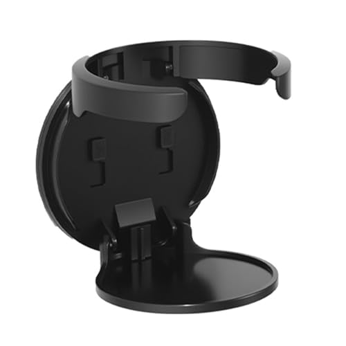 Limtula Faltbare Wandmontagegetränk Getränk Robuste ABS Konstruktion Multi Funktionaler Speicher Für Kaffeetassen Büroschreibtisch Zubehör Stabiler Becherhalter Für Gaming Schreibtische von Limtula