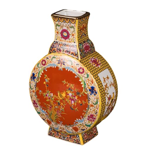 Limtula Handgefertigtes chinesisches Keramikhandwerk mit Vintage-Design, handbemalt, antikes Handwerk für Zuhause und Büro von Limtula
