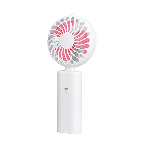 Limtula Handventilator Personen-Schreibtischventilator, 2 x AA batteriebetrieben (nicht im Lieferumfang enthalten), mit einstellbarer Personenkühlung von Limtula