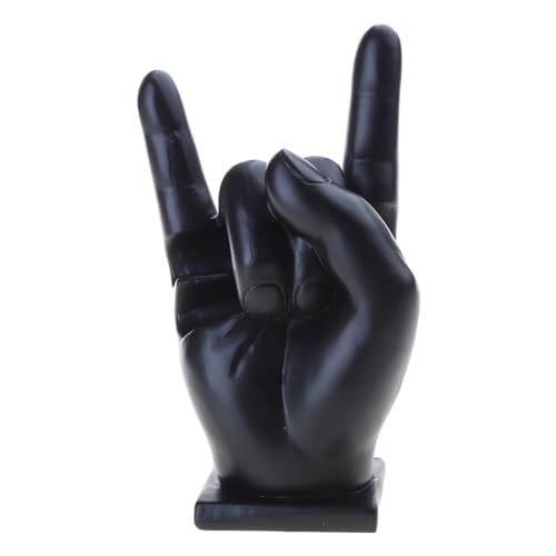 Limtula Harze lustiger Ständer für Drumsticks Halter, Display Aufbewahrung Handhalter Rock Hand Display Rack Raumdekorationen Fingerständer Limtula Harze lustiger Ständer für Drumsticks Halter, Display Aufbewahrung Handhalter Rock Hand Display Rack Raumdekorationen Fingerständer von Limtula