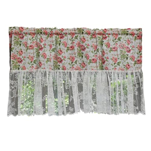 Limtula Klassischer Kurzer Vorhang Vintaged Spitzenvorhänge Für Fenster Halb Leichte Blockierung Easy Installation Home Dekoration Vintagierte Spitzenfensterplatten Limtula Klassischer Kurzer Vorhang Vintaged Spitzenvorhänge Für Fenster Halb Leichte Blockierung Easy Installation Home Dekoration Vintagierte Spitzenfensterplatten von Limtula