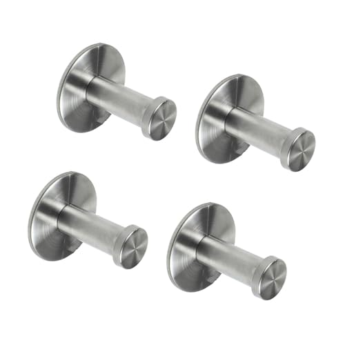 Limtula Kleiderhaken zur Wandmontage, Metall, Einzelhaken, Edelstahl, Handtuchaufhänger für Mantel, Hut, Kleidung, langlebig, Edelstahl, Kleidung, Handtuch, Badezimmer, Hardware von Limtula