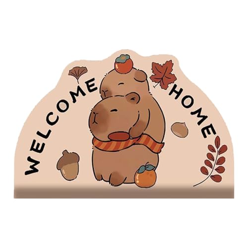 Limtula Komfortable Badematte Cartoon Tiermuster Ausgezeichnetes Wasserabsorptionsmatte Für Badezimmer Küchen Und Eingangs von Limtula