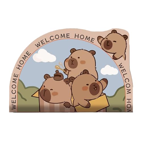 Limtula Komfortable Badematte Cartoon Tiermuster Ausgezeichnetes Wasserabsorptionsmatte Für Badezimmer Küchen Und Eingangs von Limtula
