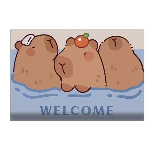 Limtula Komfortable Badematte Cartoon Tiermuster Ausgezeichnetes Wasserabsorptionsmatte Für Badezimmer Küchen Und Eingangs von Limtula