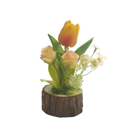 Limtula Künstliche Tulpen, künstliche Tulpen, Blumen, künstliche Topfpflanze für Zuhause, Wohnzimmer, Terrasse, Couchtisch, Badezimmer, Dekoration Limtula Künstliche Tulpen, künstliche Tulpen, Blumen, künstliche Topfpflanze für Zuhause, Wohnzimmer, Terrasse, Couchtisch, Badezimmer, Dekoration von Limtula