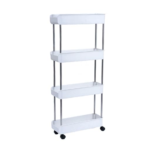 Limtula Layered Kitchen Trolley Rolling Kitchen Trolley With Multiple Layer And Cup Holder For Home Organization von Limtula