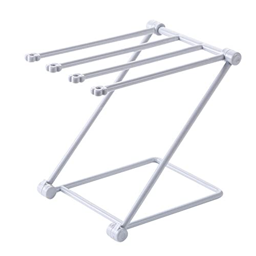 Limtula Mini-Klapptuch-Aufbewahrungsregal, tragbar, für Küche, Arbeitsplatte, Geschirrtuch, Abtropfgestell, Tasse, Aufhängewerkzeug, Zubehör von Limtula