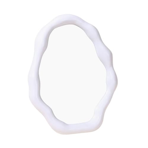 Limtula Nordic Styles Unregelmäßige ovale Form Schminktisch verspiegelt für Tisch- und Wandbehang für Schlafzimmer, Badezimmer oder Ankleidezimmer Limtula Nordic Styles Unregelmäßige ovale Form Schminktisch verspiegelt für Tisch- und Wandbehang für Schlafzimmer, Badezimmer oder Ankleidezimmer von Limtula