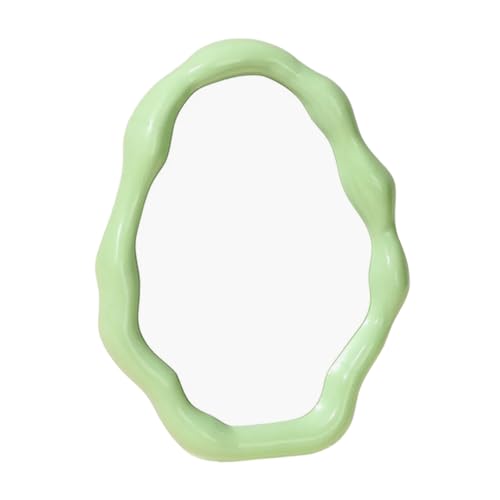 Limtula Nordic Styles Unregelmäßige ovale Form Schminktisch verspiegelt für Tisch- und Wandbehang für Schlafzimmer, Badezimmer oder Ankleidezimmer Limtula Nordic Styles Unregelmäßige ovale Form Schminktisch verspiegelt für Tisch- und Wandbehang für Schlafzimmer, Badezimmer oder Ankleidezimmer von Limtula