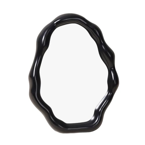 Limtula Nordic Styles Unregelmäßige ovale Form Schminktisch verspiegelt für Tisch- und Wandbehang für Schlafzimmer, Badezimmer oder Ankleidezimmer von Limtula