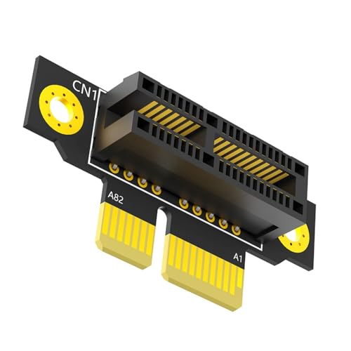 Limtula PCIE 1x 90 Grad Reverse Male to Female Risers Kartenadapter Risers Board PCIe 1x Bis 1x Für 1U Server PC von Limtula