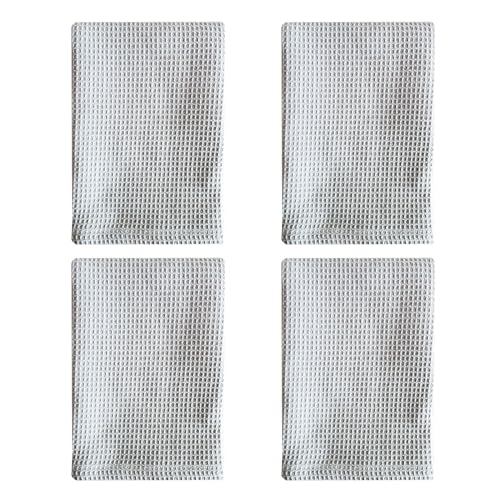 Limtula Packung Mit 4 Geschirrtüchern Geschirrspülungen Weiches Küchentuch Absorbierendes Handtuch Baumwolltextur Für Küchengebrauch Geeignet von Limtula