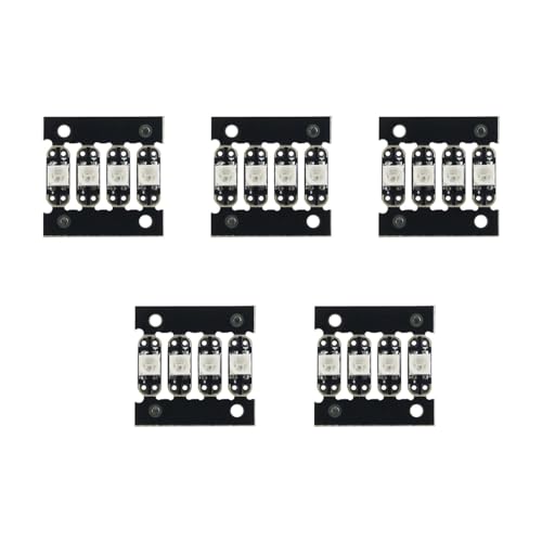 Limtula Pailletten Mit RGB WS2812 3535 Bright RGB LED Und 1M 26AWG Teflondraht Für Extruder RGB Pailletten Limtula Pailletten Mit RGB WS2812 3535 Bright RGB LED Und 1M 26AWG Teflondraht Für Extruder RGB Pailletten von Limtula