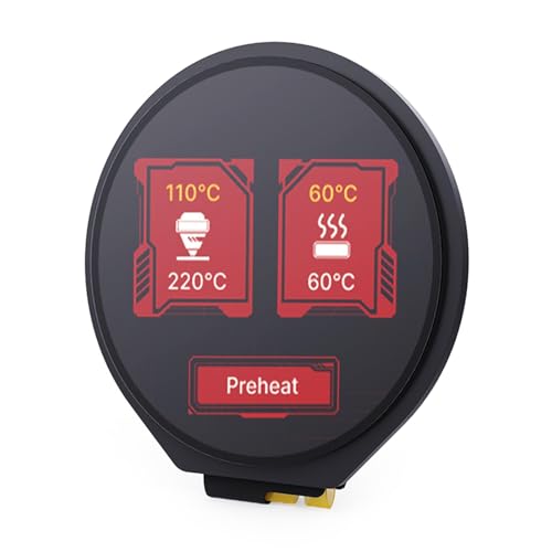 Limtula Rundschildschirm Rund Anzeige Für 3D Druckerköpfe Open Source Drucker Installationsintegration Limtula Rundschildschirm Rund Anzeige Für 3D Druckerköpfe Open Source Drucker Installationsintegration von Limtula