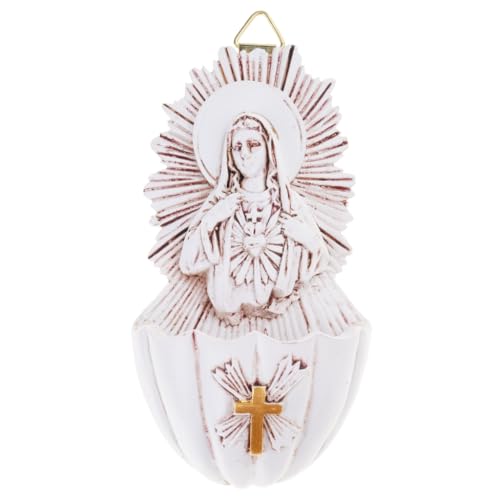 Limtula Sacred Holy Water Font Key Organizer Wall Mount Catholic Religious Key Storage Box Easy Installation with Back Hook Limtula Sacred Holy Water Font Key Organizer Wall Mount Catholic Religious Key Storage Box Easy Installation with Back Hook von Limtula