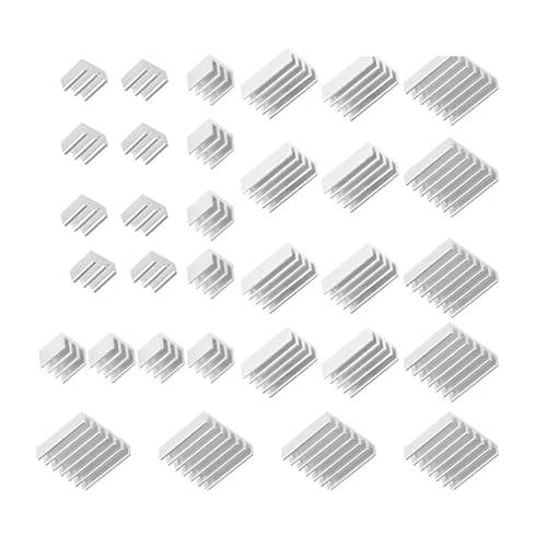 Limtula Set Von 32 Aluminiumlegierungen Wärmekalkeln Für 4 Modell B Mit Hoher Thermikleitfähigkeit von Limtula