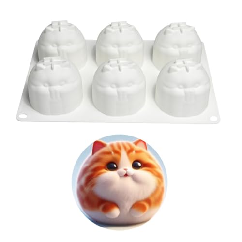 Limtula Silikon-Schokoladen-Backformen, hitzebeständig, Katzen, Silikon, Quetschspielzeug und Kuchenformen für Ofen und Gefrierschrank Limtula Silikon-Schokoladen-Backformen, hitzebeständig, Katzen, Silikon, Quetschspielzeug und Kuchenformen für Ofen und Gefrierschrank von Limtula