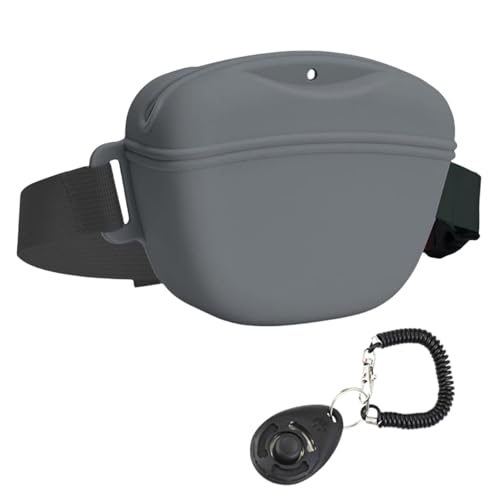 Limtula Snacks für Hunde, wasserdicht, mit Trainingsklicks für Wurzelstöcke, Silikon, praktisch, für den Außenbereich, für Hunde, Wandern, Trainer, Hunde von Limtula