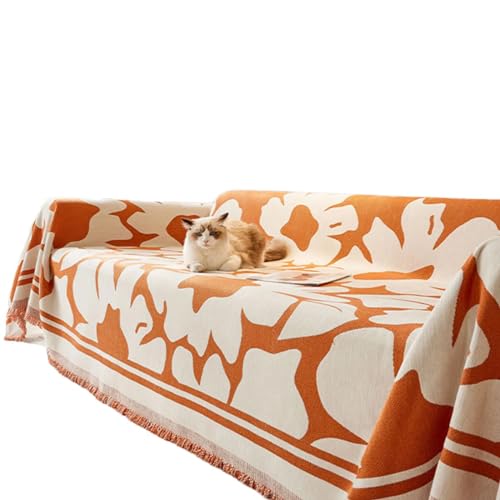 Limtula Sofadecke mit Blumenmuster, staubdichtes Tuch für Schlafzimmer, Wohnzimmer, Sofakissen, Couchschoner Limtula Sofadecke mit Blumenmuster, staubdichtes Tuch für Schlafzimmer, Wohnzimmer, Sofakissen, Couchschoner von Limtula