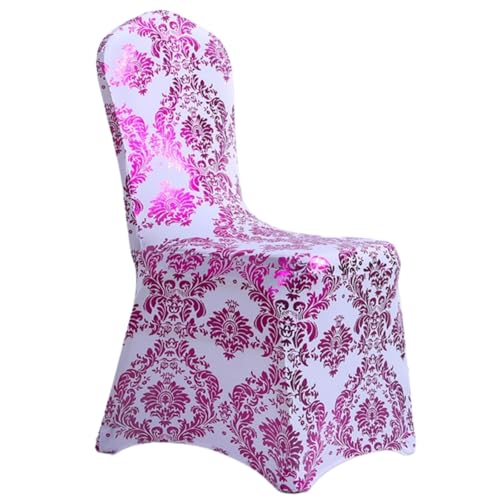Limtula Stuhlhussen mit elegantem Goldfolien-Druck, Stretch-Stoff, Stuhlhussen, Stuhlrücken-Dekoration für Esszimmer Limtula Stuhlhussen mit elegantem Goldfolien-Druck, Stretch-Stoff, Stuhlhussen, Stuhlrücken-Dekoration für Esszimmer von Limtula