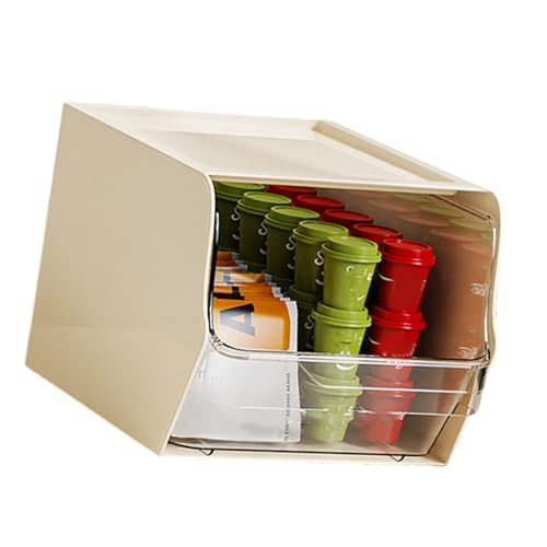 Limtula Teebeutelaufbewahrung mit Schiebeschublade, PP-Materialien, platzsparende Organizer für Arbeitsplatte, mit sichtbarem Inhalt, platzsparende Teebeutelaufbewahrungsbox Limtula Teebeutelaufbewahrung mit Schiebeschublade, PP-Materialien, platzsparende Organizer für Arbeitsplatte, mit sichtbarem Inhalt, platzsparende Teebeutelaufbewahrungsbox von Limtula