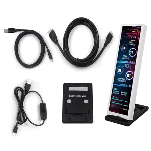 Limtula USB C Anschluss 22,4 cm Computermonitore klare Displays Entertainment Features Stream Browsing Stand von Limtula