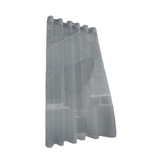 Limtula Wasserfeste Voile-Vorhänge für den Außenbereich, transparent, mit Ösen, Vorhänge für Terrassen und Pavillons Limtula Wasserfeste Voile-Vorhänge für den Außenbereich, transparent, mit Ösen, Vorhänge für Terrassen und Pavillons von Limtula