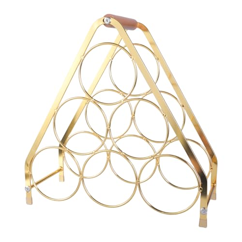 Limtula Weinflaschenhalter mit 3 Etagen und einzigartigem dreieckigem Design, geeignet für Schränke oder Weinkeller von Limtula