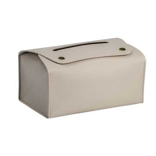 Mode Gewebespender PU Leder Tissue Behälter Praktischer Papiertuchhalter Nachfüllbar Servietten Box Mode Gewebespender PU Leder Tissue Behälter Praktischer Papiertuchhalter Nachfüllbar Servietten Box von Limtula