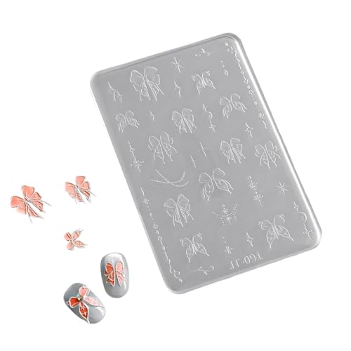 Nägel Kunstformen Silikonvorlage Nägel Entwerfen Werkzeug Schmetterlingsform Handgefertigte Formen Für Maniküre Kreation Nagelformen von Limtula