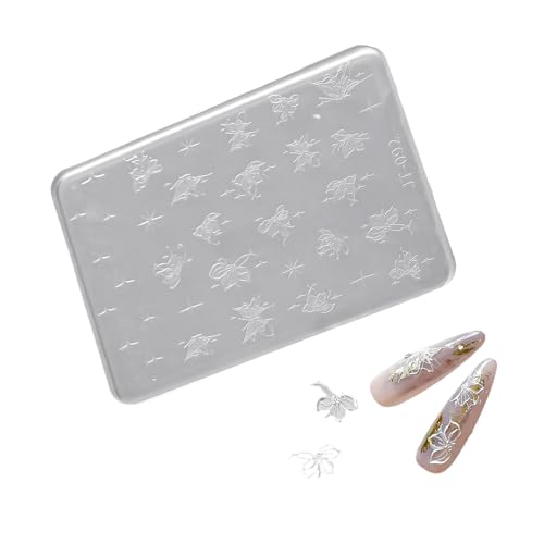 Nägel Kunstformen Silikonvorlage Nägel Entwerfen Werkzeug Schmetterlingsform Handgefertigte Formen Für Maniküre Kreation Nagelformen von Limtula