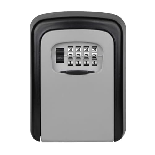 Passwortschloss Aufbewahrungsbox Diebstahlsicherung Tür Wandhalterung 4 Kombination Metall Passwort Schlüsselbox Schlüsselsafe Box Schule Schlüsselaufbewahrung von Limtula