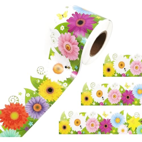 Pinnwand-Bordüre, Blume, gewellte Bordüre, Dekorationen, Schule, Pinnwand, Bordüre, Wandspind, Dekorationen Pinnwand-Bordüre, Blume, gewellte Bordüre, Dekorationen, Schule, Pinnwand, Bordüre, Wandspind, Dekorationen von Limtula