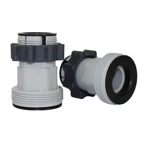 Poolschlauchadapter für Wasserdurchflussanschluss, einfache Installation und korrosionsbeständige Designs für 4572 Home Pool von Limtula